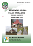 Kecamatan Seluma Dalam Angka 2012