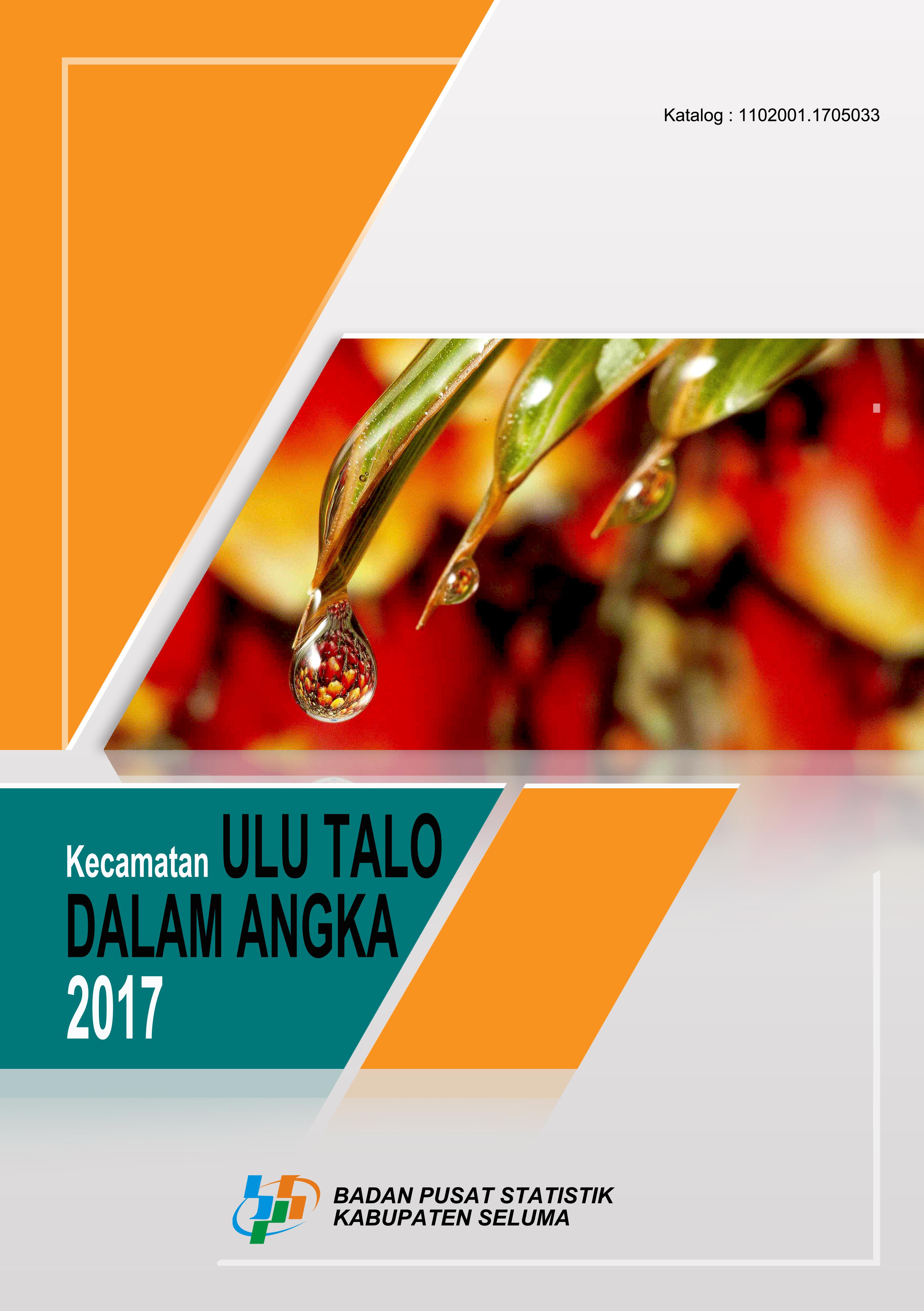 Kecamatan Ulu Talo Dalam Angka 2017