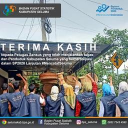 TERIMA KASIH PETUGAS SENSUS DAN PENDUDUK KABUPATEN SELUMA