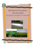 Kecamatan Talo Kecil Dalam Angka Tahun 2010